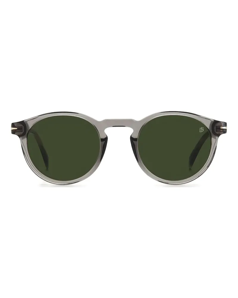 EYEWEAR by DAVID BECKHAM Sonnenbrille mit rundem Gestell - Grau Grau