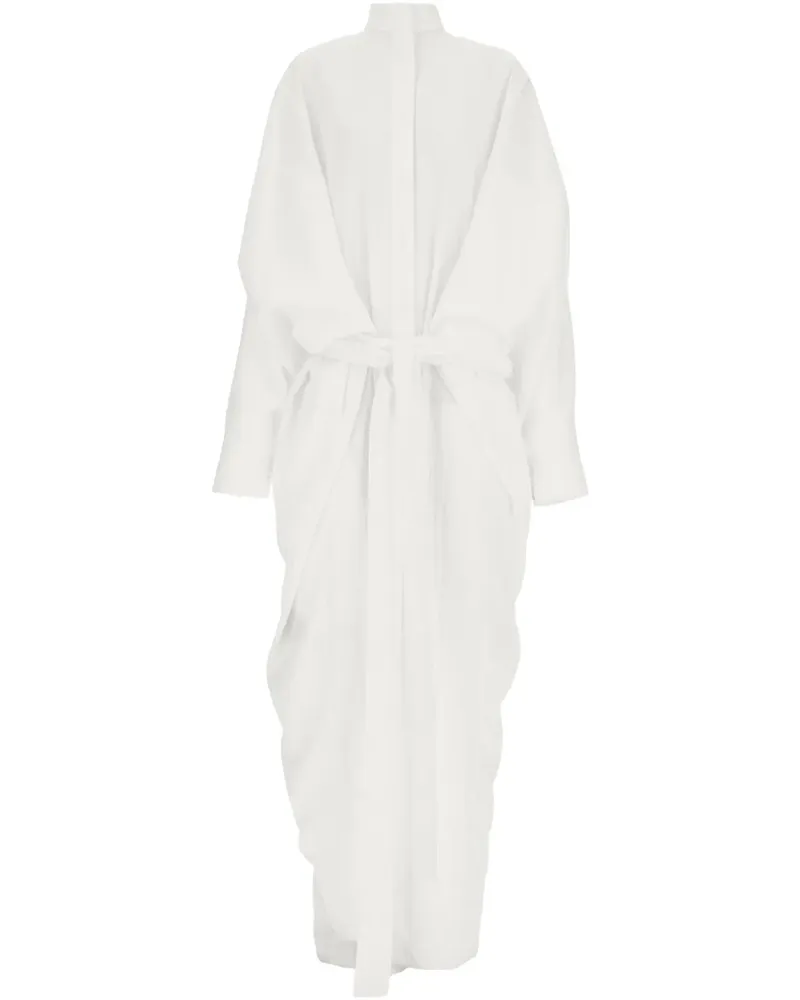 Ferragamo Langärmeliger Jumpsuit - White White