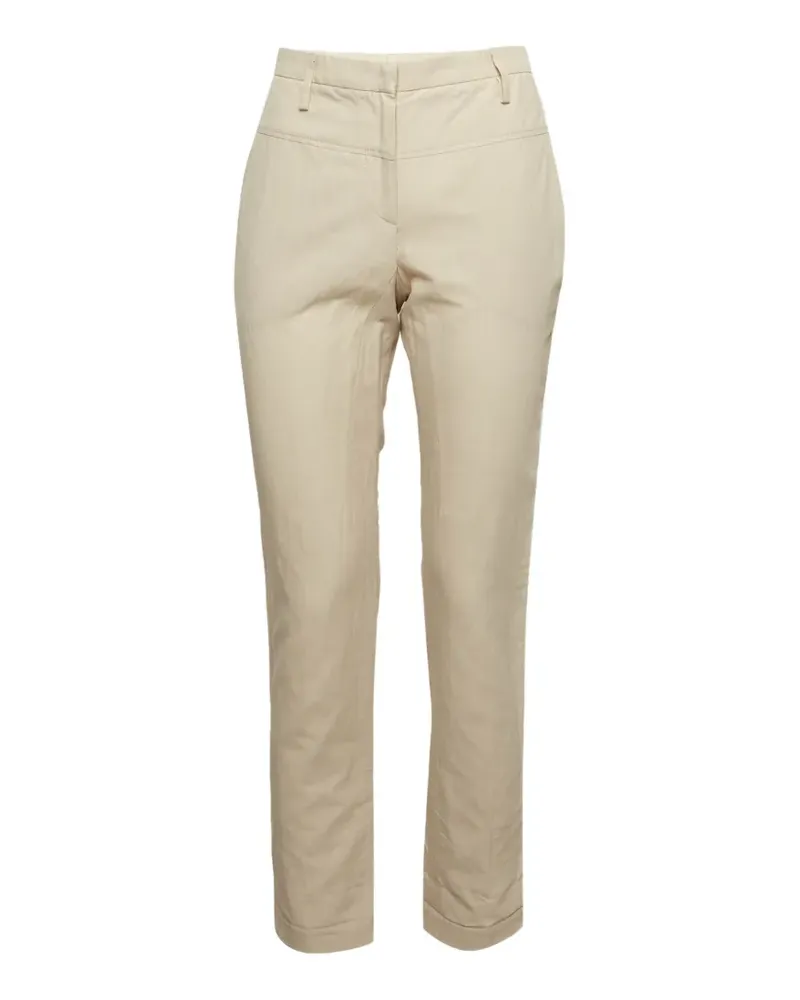 Brunello Cucinelli straight-fit trousers - Nude Nude