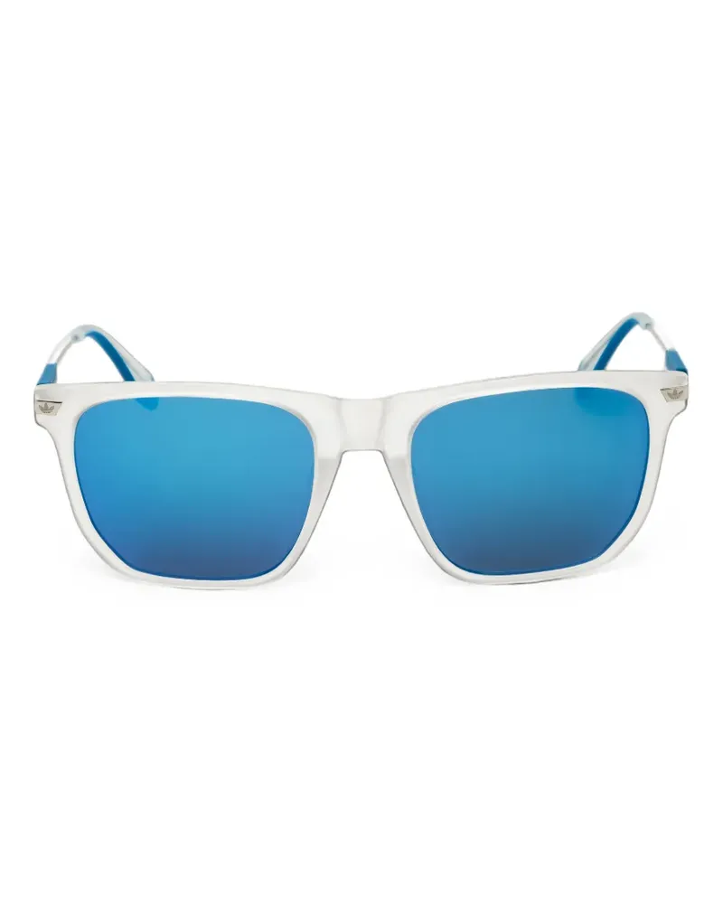 adidas square-frame sunglasses - Weiß Weiß