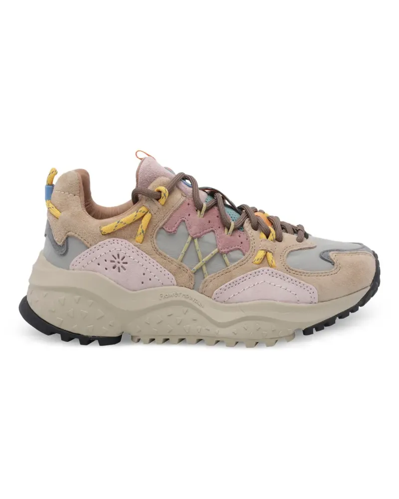 Flower MOUNTAIN Yamabushi Sneakers mit Einsätzen - Nude Nude