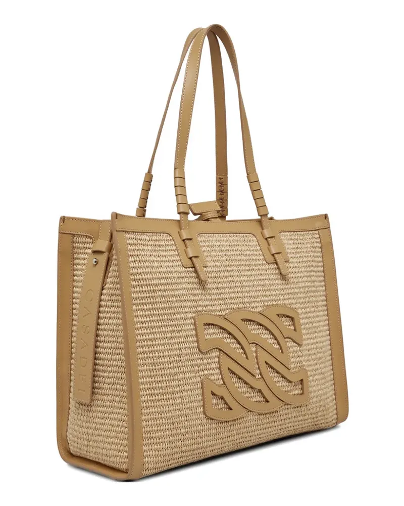 Casadei Beaurivage tote bag - Nude Nude