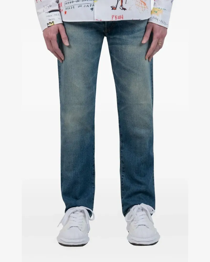 Junya Watanabe Jeans mit aufgesetzter Tasche - Blau Blau