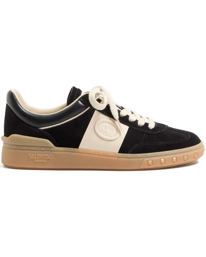Valentino Garavani Upvillage Crosta patch sneakers - Schwarz Schwarz