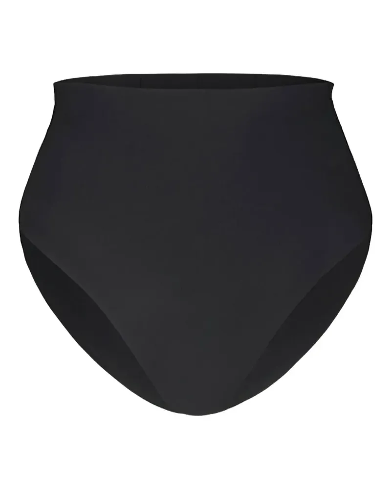 Rick Owens Hoch geschnittenes Bikinihöschen - Schwarz Schwarz