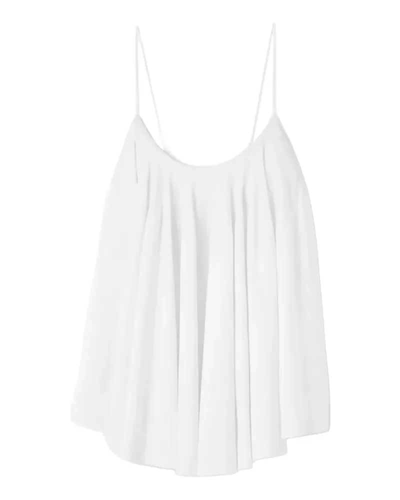 Jacquemus The Haut Voile tie-back top - Weiß Weiß