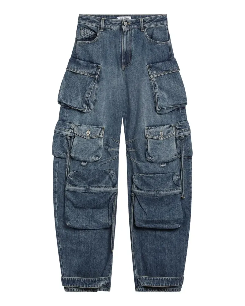 ATTICO Cargohose mit Pattentaschen - Blau Blau