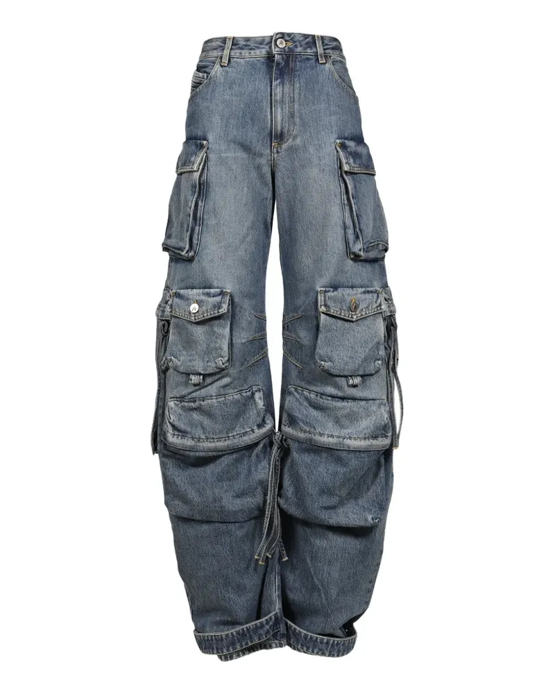 ATTICO Cargohose mit Pattentaschen - Blau Blau