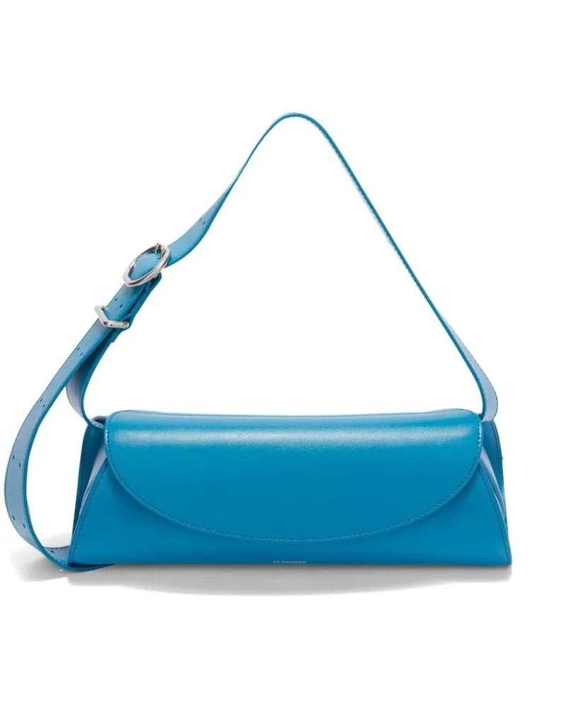 Jil Sander Kleine Cannolo Tasche - Blau Blau