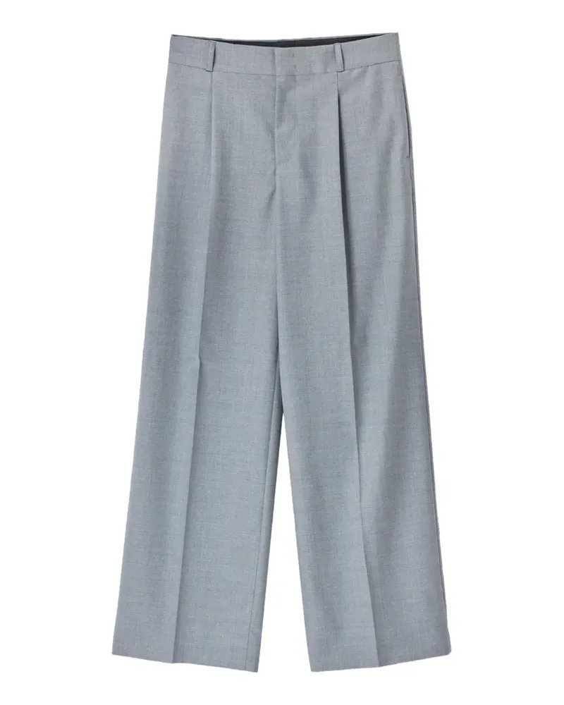 Moschino Plisseehose mit weitem Bein - Grau Grau