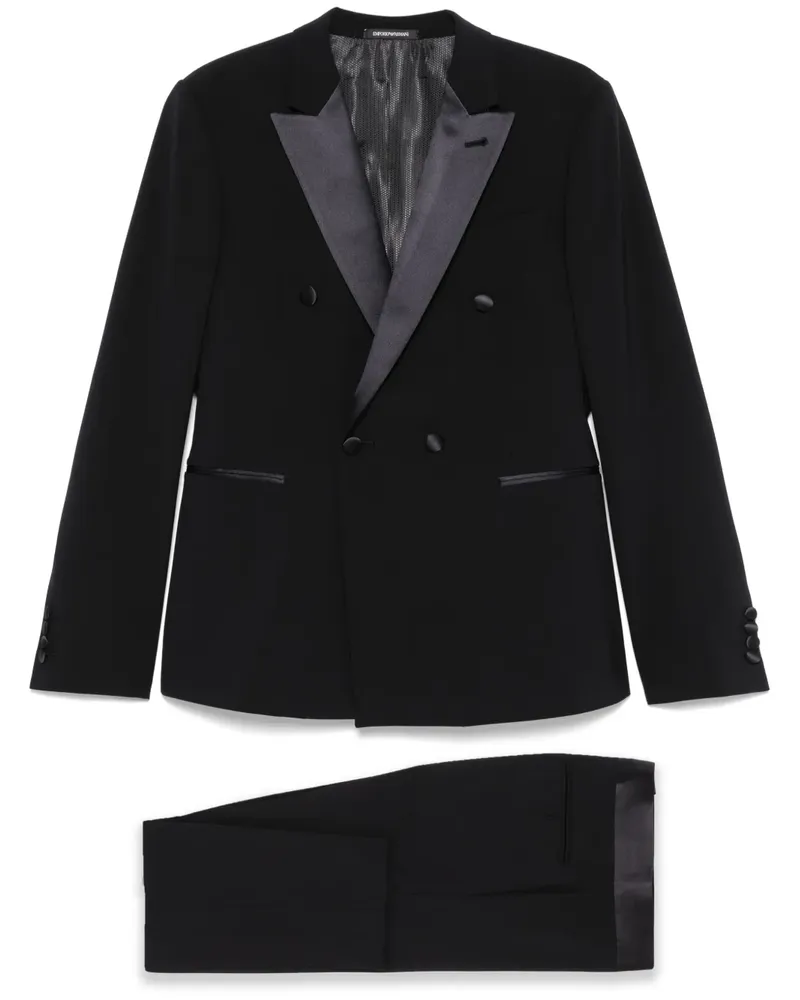 Emporio Armani Eleganter Anzug - Blau Blau