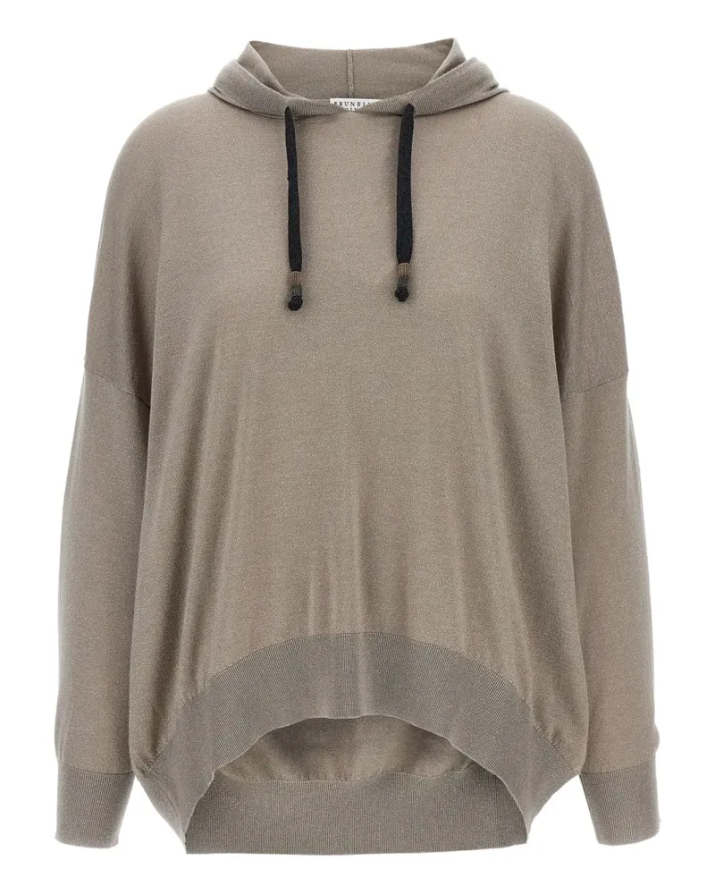 Brunello Cucinelli Klassischer Hoodie - Nude Nude