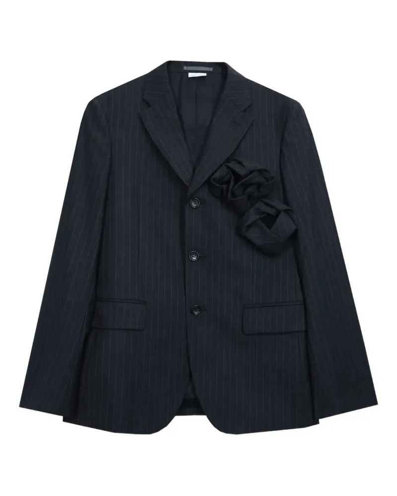 Comme des Garçons pinstripe blazer - Grau Grau
