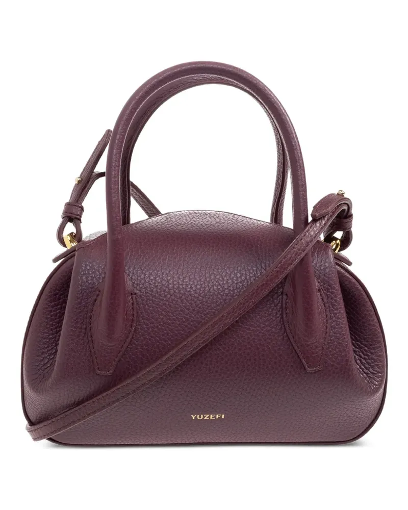 YUZEFI Mini Oyster Tote Bag - Violett Violett