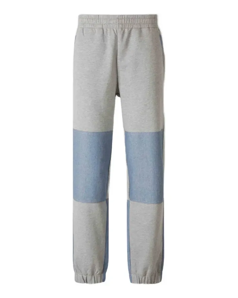 Moncler Chambray-Jogginghose mit Einsätzen - Grau Grau