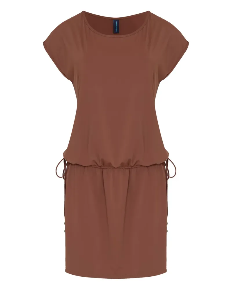Lygia & Nanny Shiva short-sleeve drawstring dress - Braun Braun