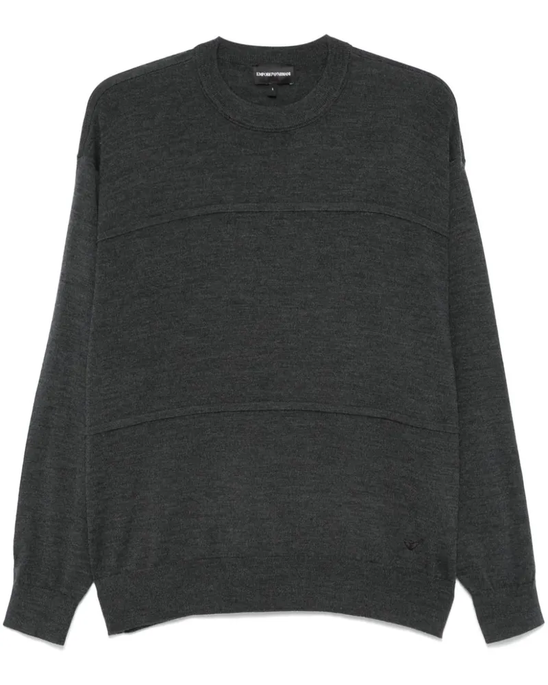 Emporio Armani Klassischer Pullover - Grau Grau