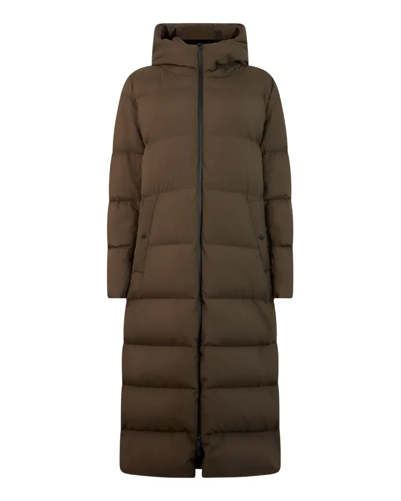 Herno Gesteppte Kapuzenjacke - Braun Braun