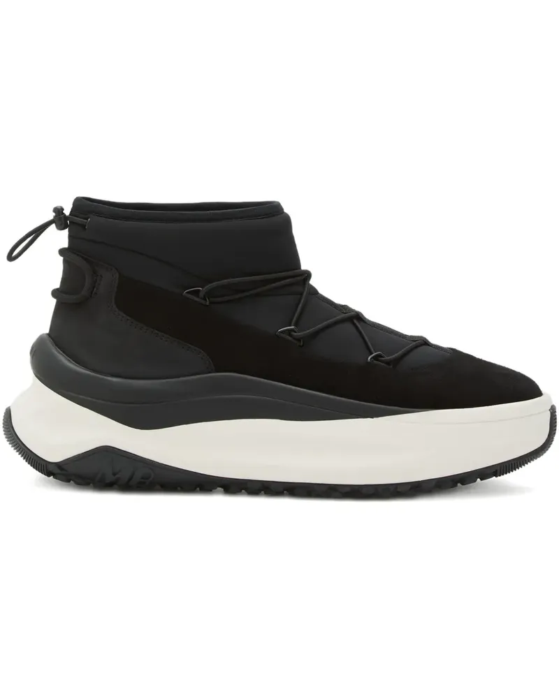 Moon Boot High-Top-Sneakers mit Plateau - Schwarz Schwarz