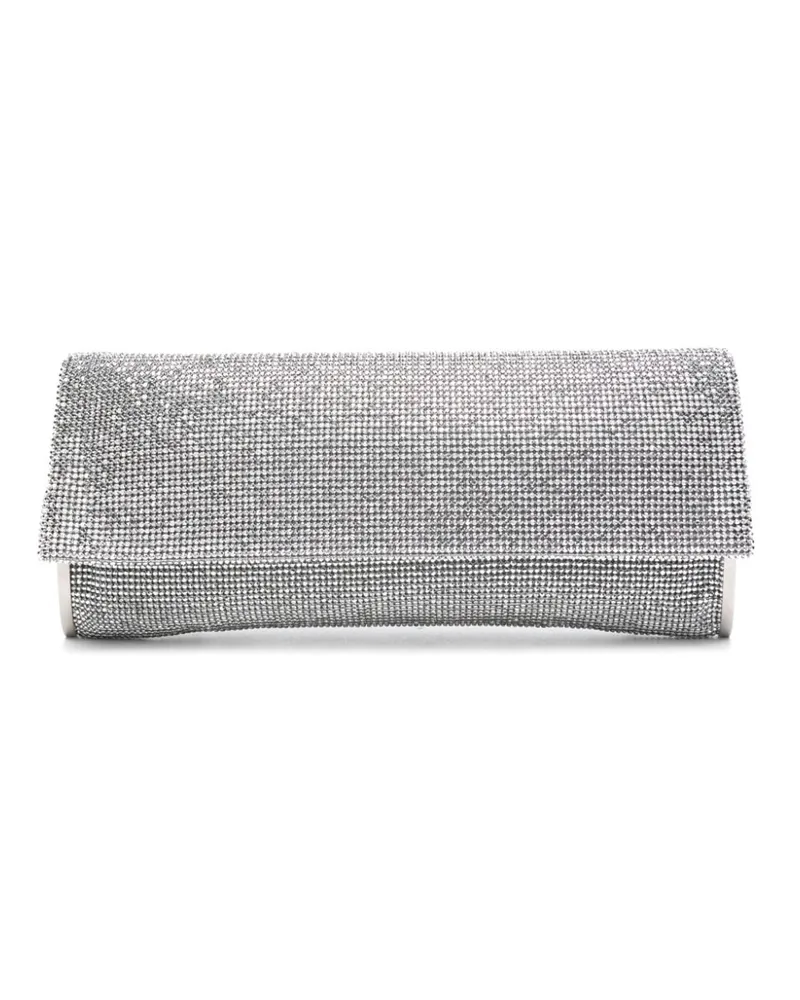 Benedetta Bruzziches Kate Clutch mit Strass Silber