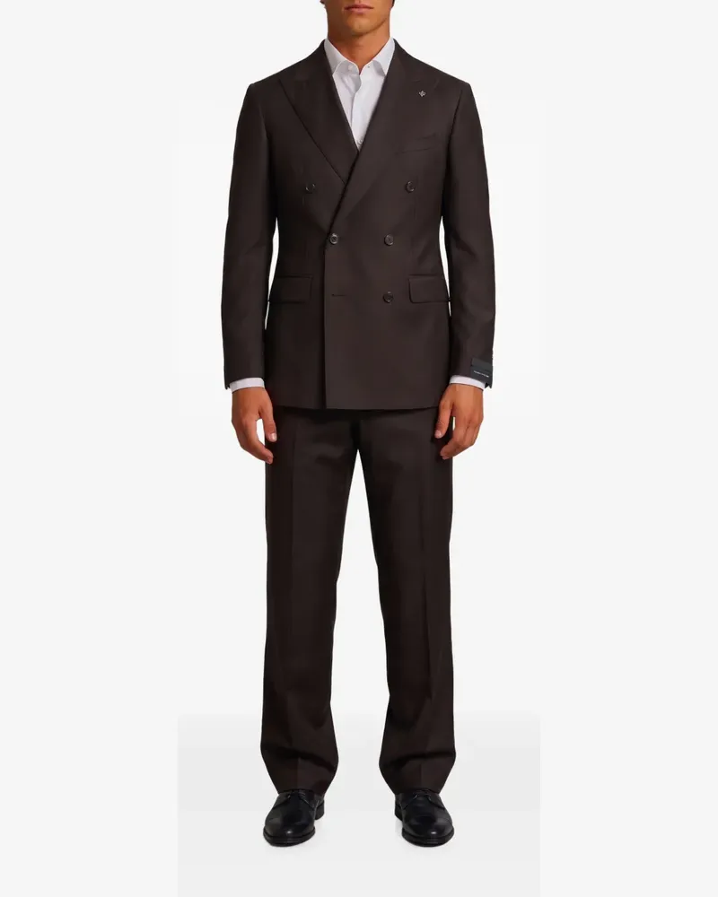 Tagliatore New York double-breasted suit - Braun Braun