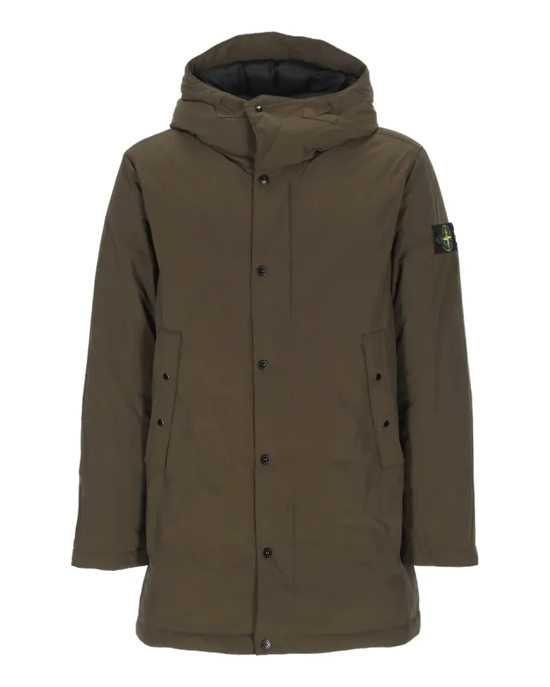 Stone Island 7100006 Micro Reps parka - Grün Grün