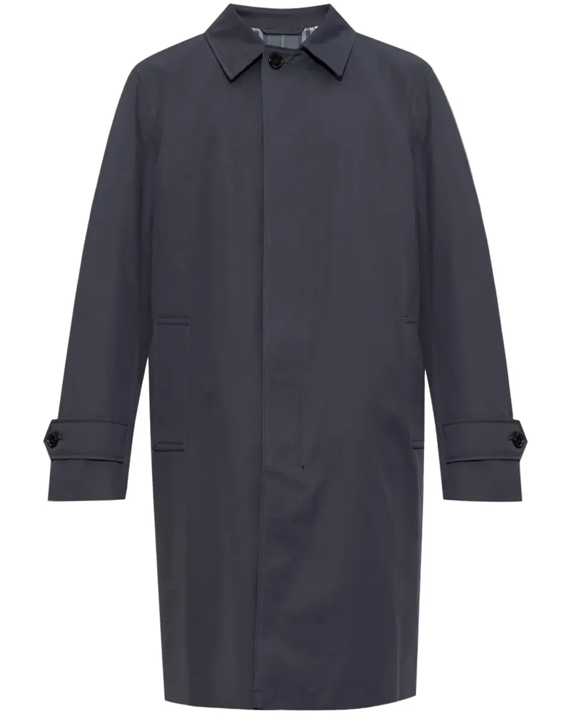 Burberry Trenchcoat aus Baumwolle - Blau Blau
