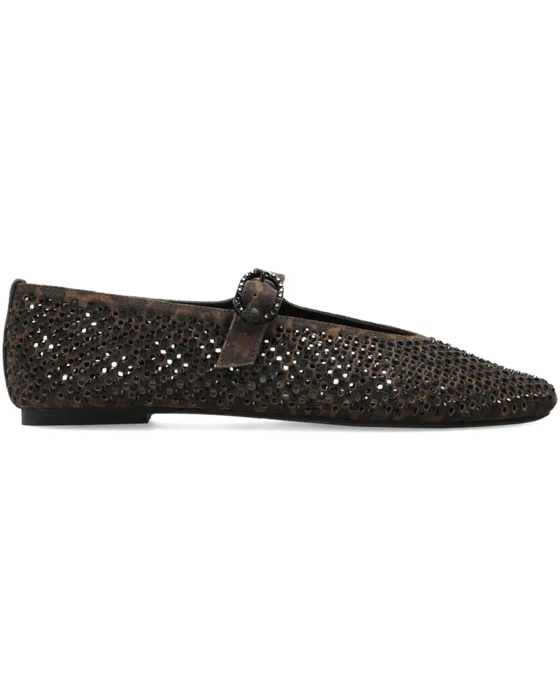 Kurt Geiger Mayfair ballet flats - Braun Braun