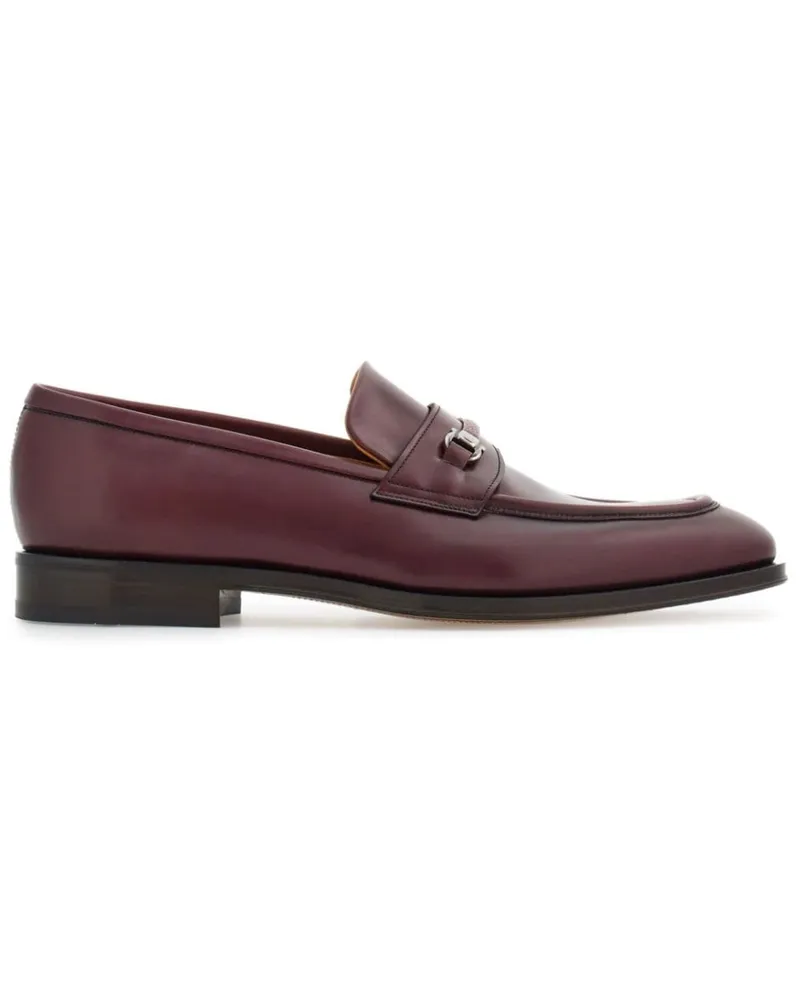 Ferragamo Loafer mit Gancio-Schild - Rot Rot