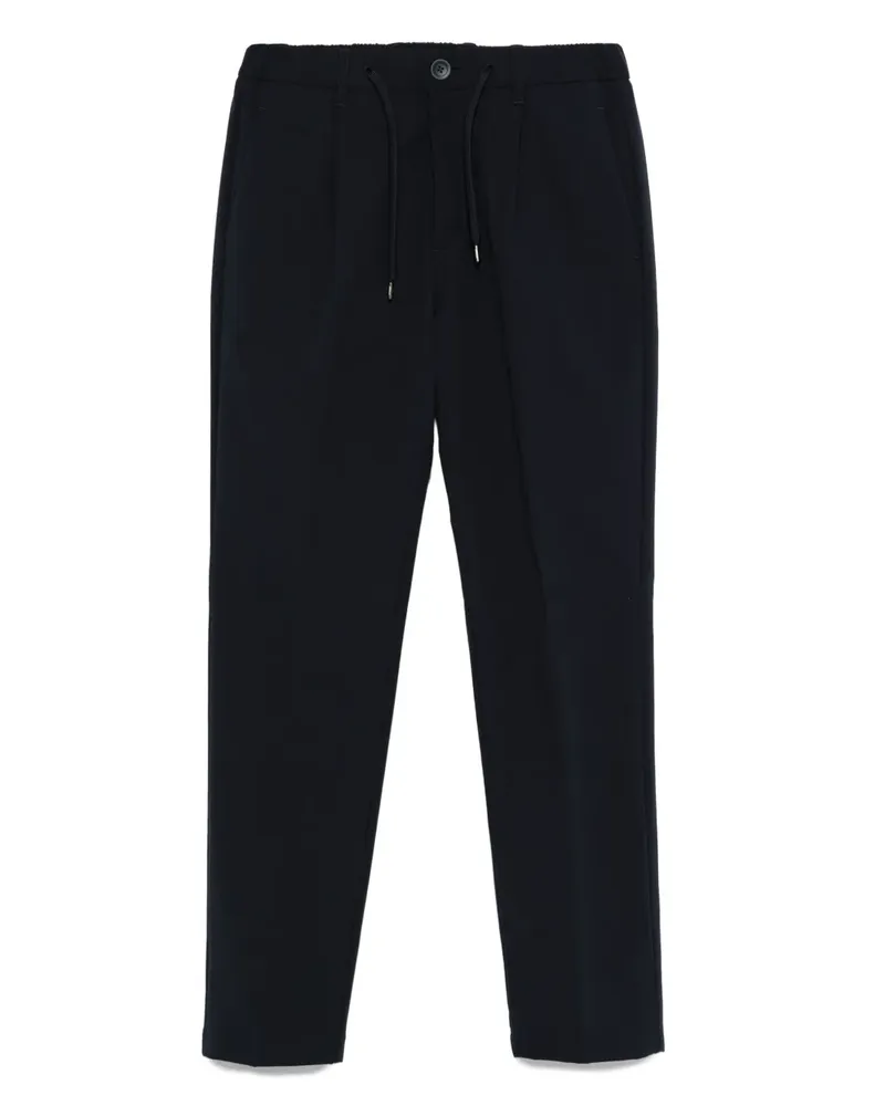 Herno Hose mit Kordelzug - Blau Blau