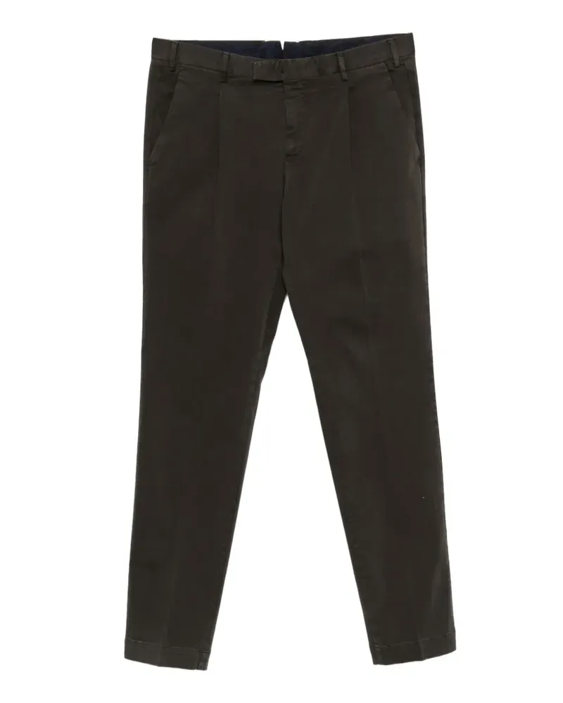PT TORINO Master belt-loop trousers - Braun Braun