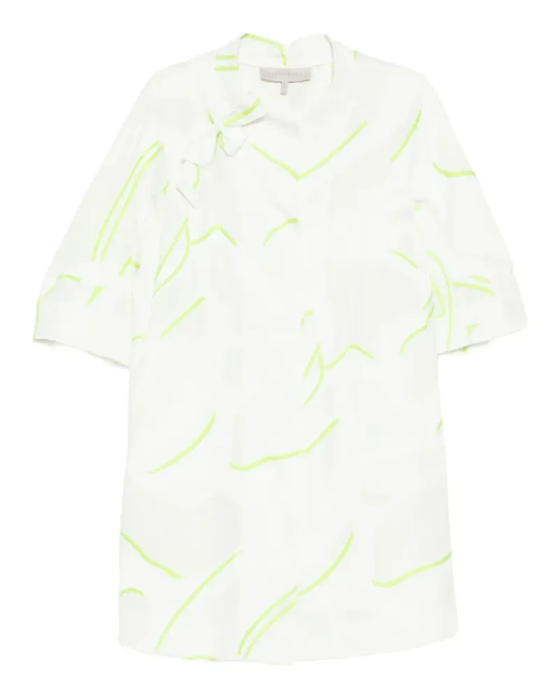 SHIATZY CHEN Mantel aus Jacquard - Weiß Weiß