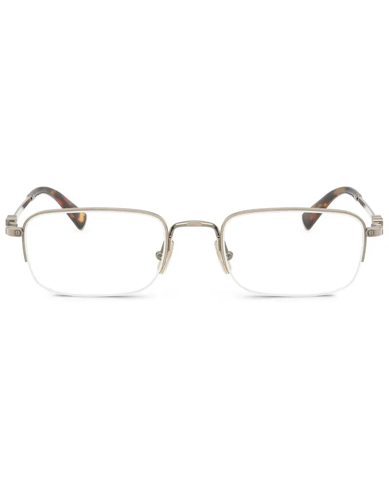 Miu Miu Brille mit eckigem Gestell - Gold Gold