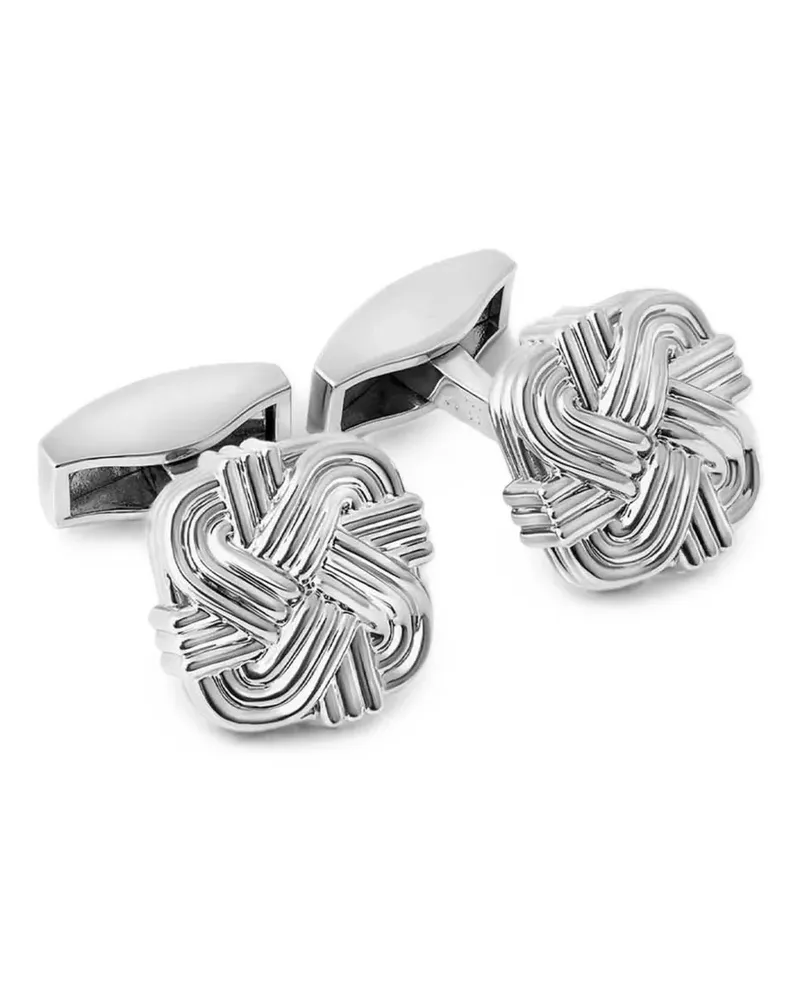 Tateossian square-shape cufflinks - Silber Silber