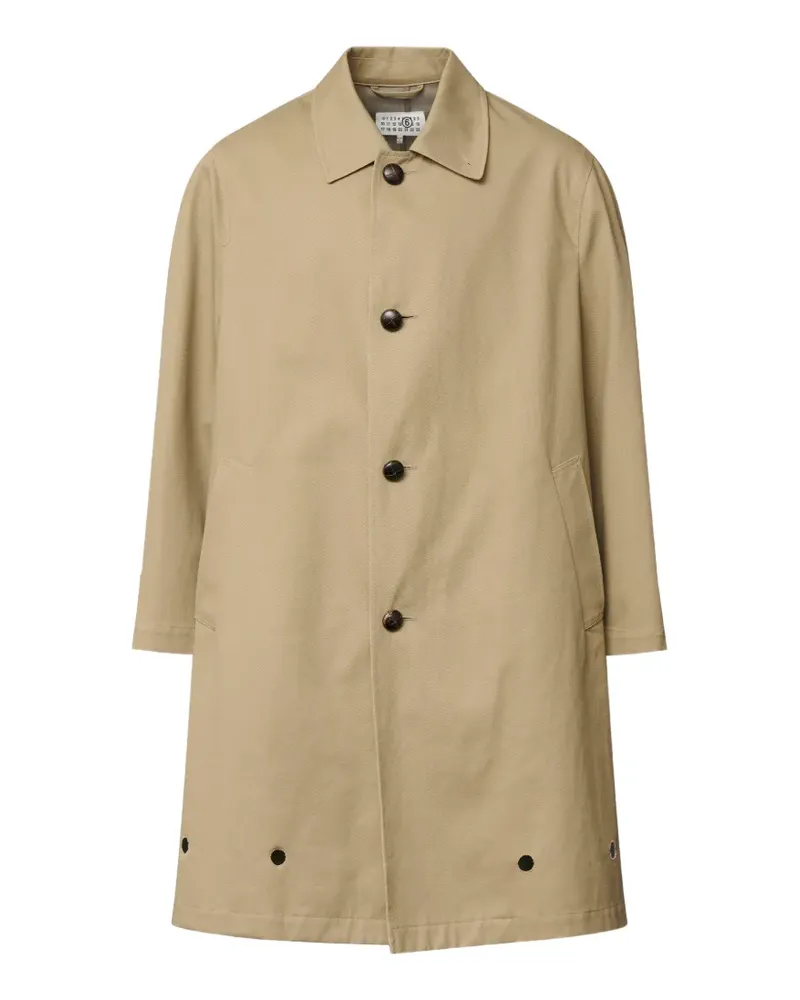 Maison Margiela Geknöpfter Mantel - Nude Nude