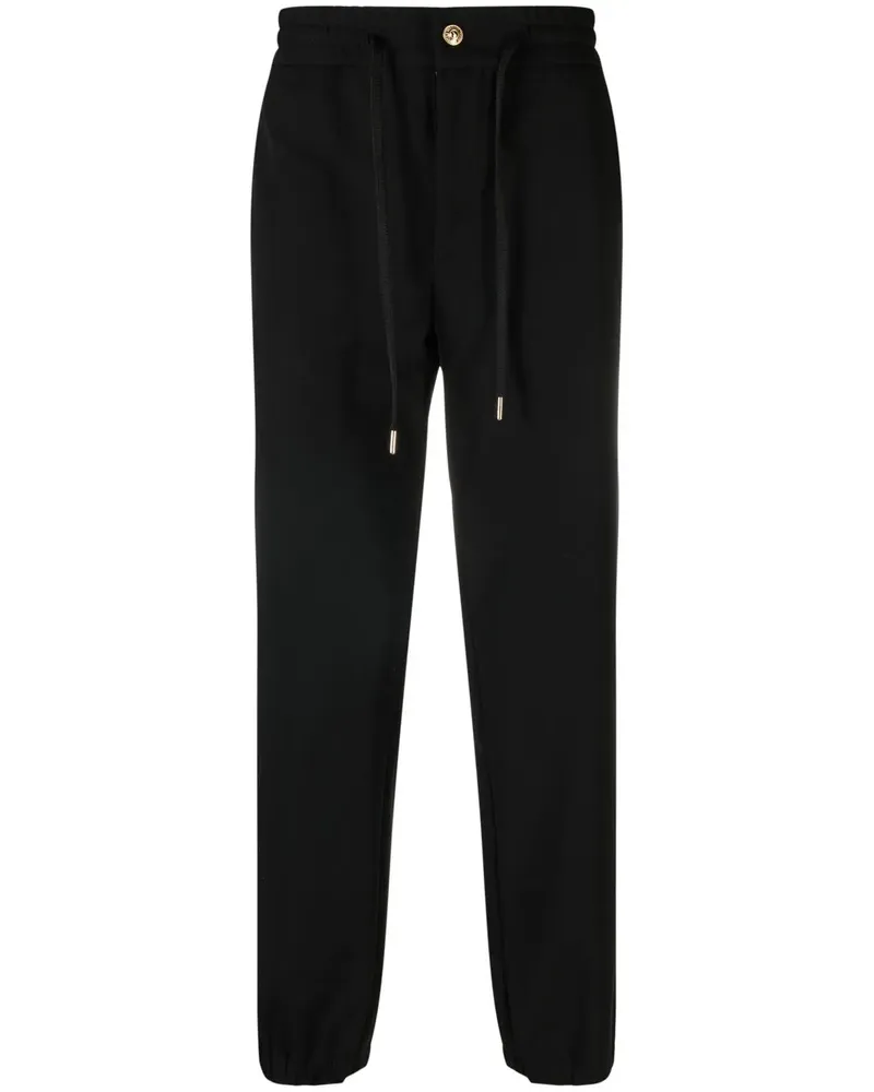 Versace Jeans Jogginghose mit Kordelzug - Schwarz Schwarz