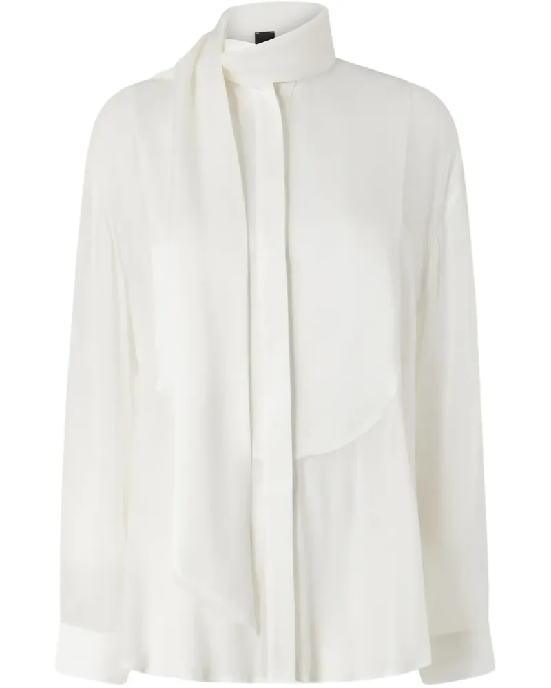 Pinko Hemd mit Schaldetail - Weiß Weiß