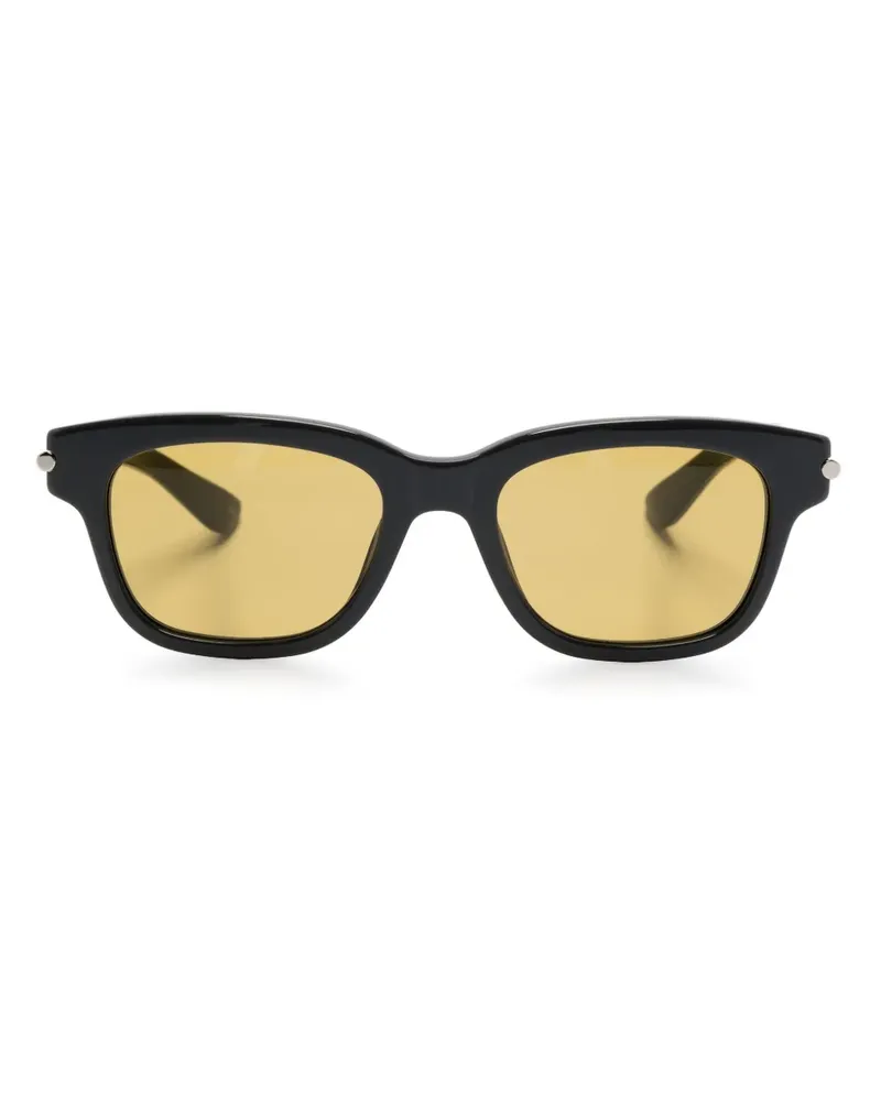 Alexander McQueen City T-Bar Sonnenbrille - Grau Grau