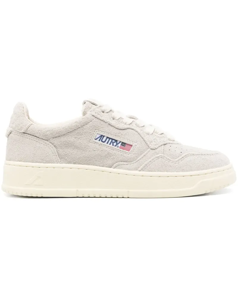 AUTRY Medalist Low Wildleder WMNS White Sneakers - Nude Nude