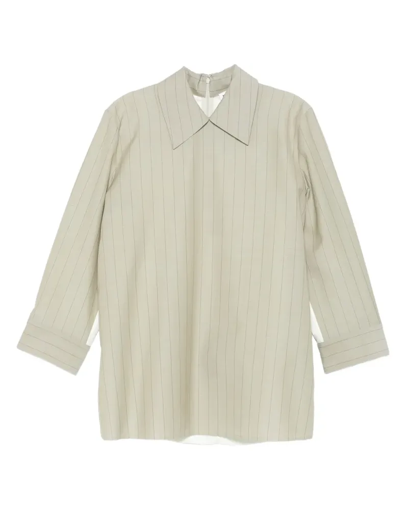 Jil Sander Hemd mit Nadelstreifen - Nude Nude