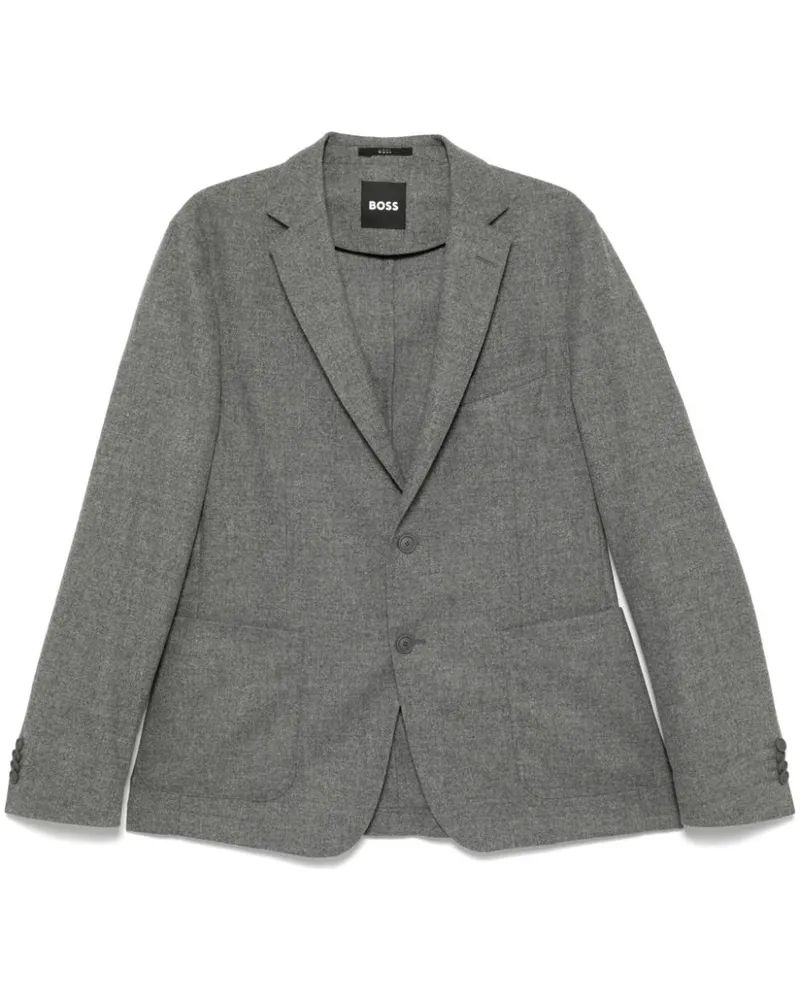 HUGO BOSS Einreihiges Sakko - Grau Grau