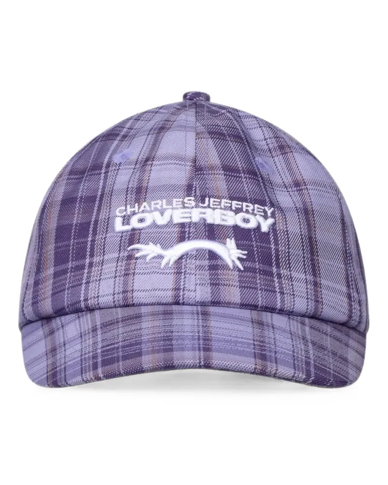 Charles Jeffrey Loverboy Baseballkappe mit Schottenkaro - Violett Violett