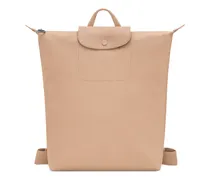 Le Pliage Rucksack mit Lederdetails - Nude