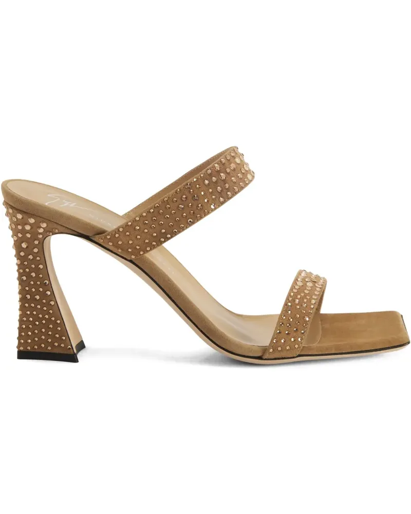 Giuseppe Zanotti Ron Wildlederstiefel - Braun Braun
