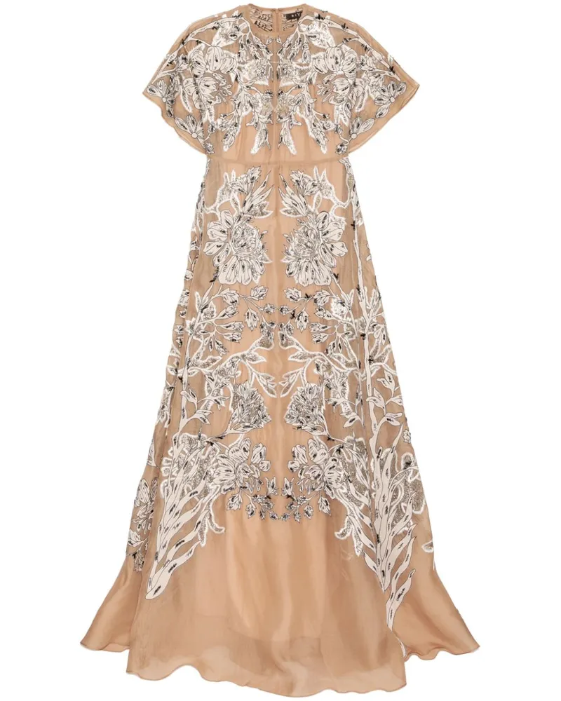 Biyan Langes Empire-Kleid - Nude Nude