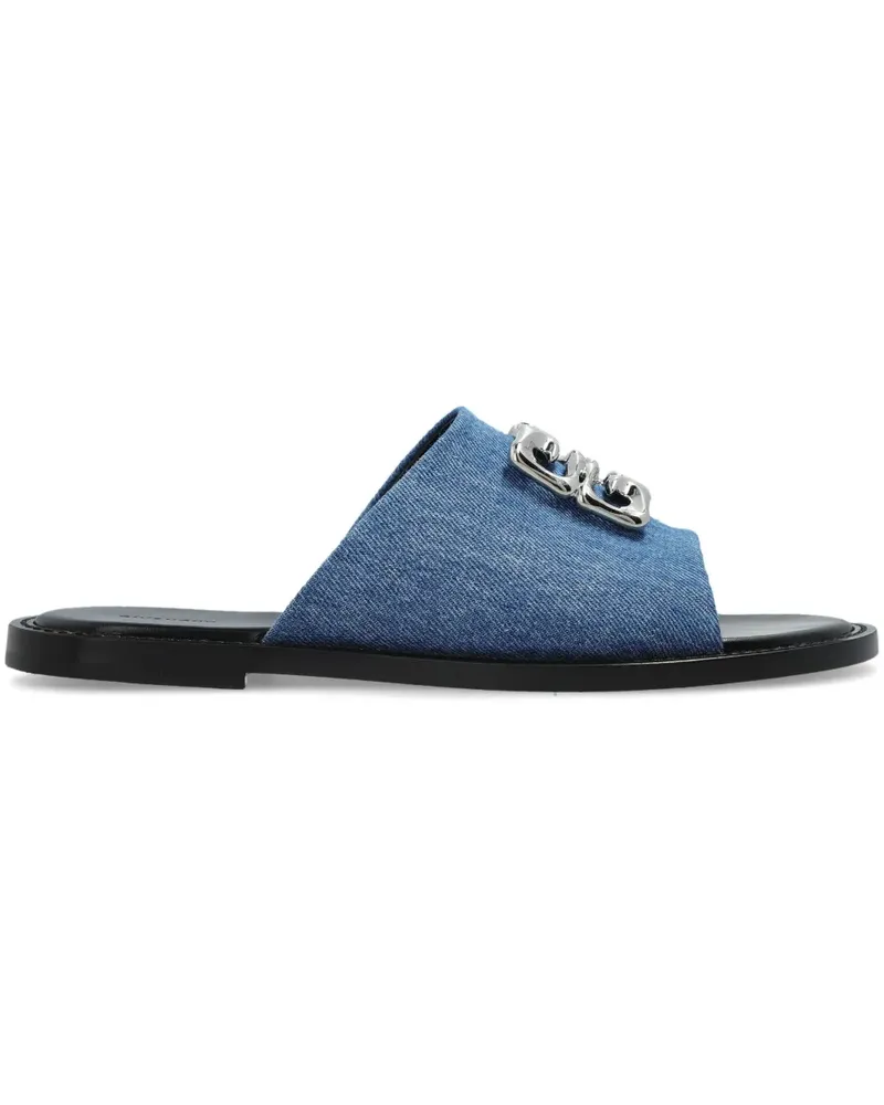 Givenchy 4G Liquid Pantoletten - Blau Blau