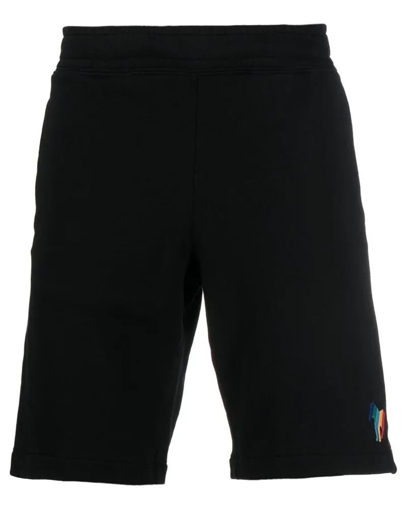 Paul Smith Bermudas mit Logo-Stickerei - Schwarz Schwarz