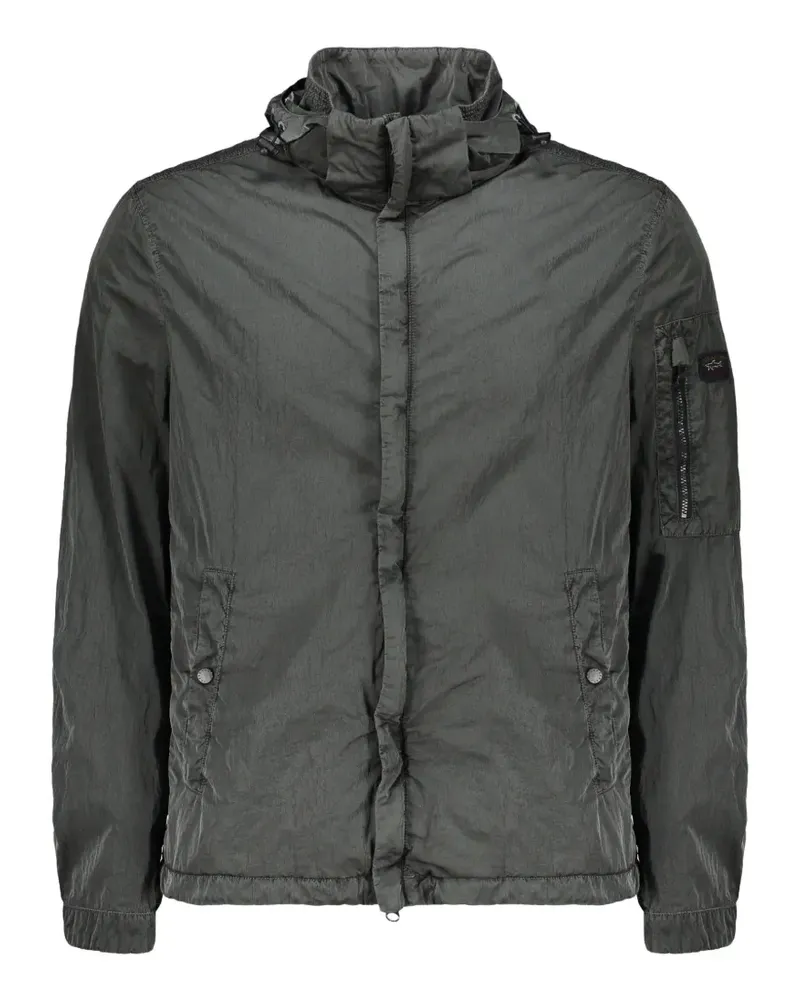 Paul & Shark Kapuzenjacke mit Reißverschluss - Grün Grün