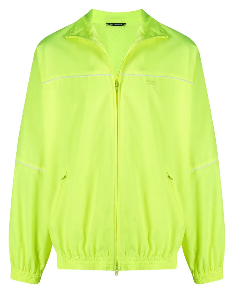 Balenciaga Neonfarbene Sportjacke - Gelb Gelb