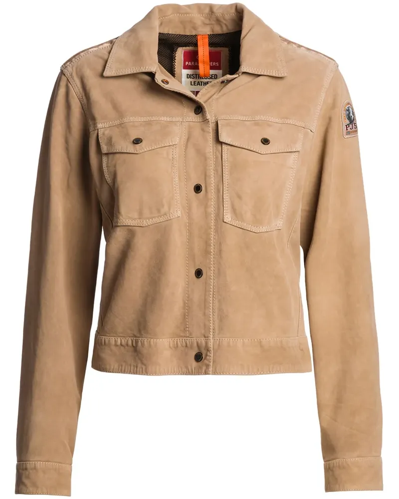 Parajumpers Jacke aus Wildleder - Nude Nude